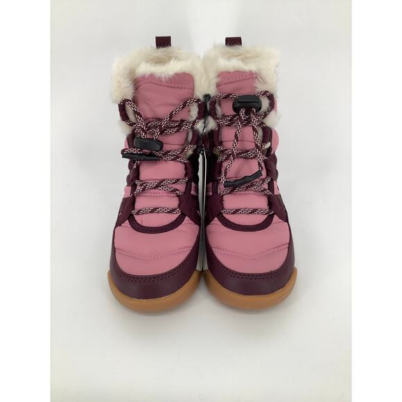 SOREL Kids 1 Elk Black Whitney II Plus Lace Winter Snow Boots Waterproof BR5-1 - Picture 1 of 9